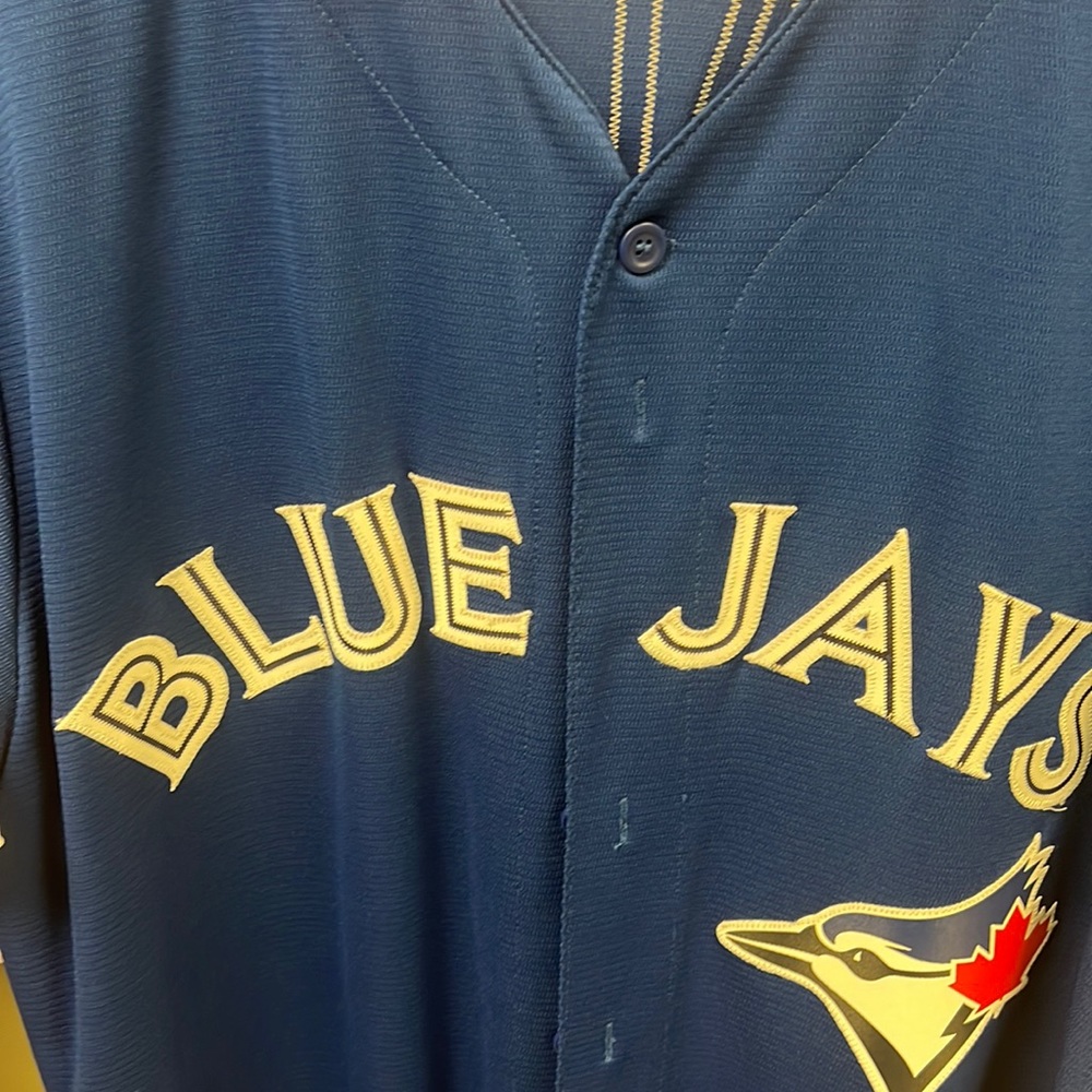 Majestic Coorperstown Mens XL Jersey. Toronto BlueJays